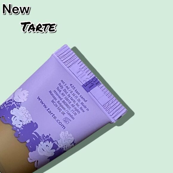 New Tarte Maracuja Tinted Hydrator Makeup Light 42S Tan Sand 5 ml - Travel Size - Picture 4 of 4